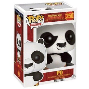 Movies Dreamworks Kung Fu Panda Po Flocked #250 Vinyl Figure