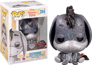 Winnie-the-Pooh - Eeyore Diamond Glitter Pop! Vinyl Figure #254 Grey