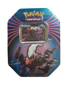 Pokemon 2021 Knockout Tin Darkrai 3 Booster Packs Holo Vivid Voltage