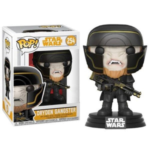 Star Wars: Solo Dryden Gangster Exclusive Pop! Vinyl Figure 254 OEX