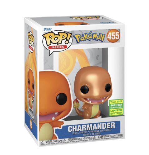 Games - Pokemon Charmander Metallic #455