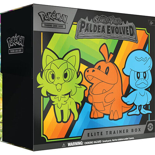 Pokemon Cards - Scarlet & Violet Paldea Evolved - ELITE TRAINER BOX
