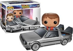 The Future POP! Movies Time Machine Delorean Vinyl Figure #02