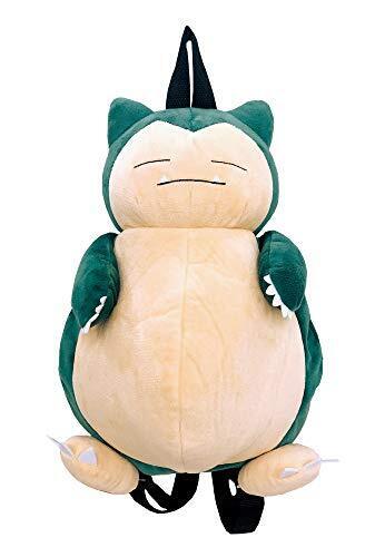 Pokemon Stuffed Backpack Snorlax Kids Plush Bag