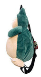 Pokemon Stuffed Backpack Snorlax Kids Plush Bag