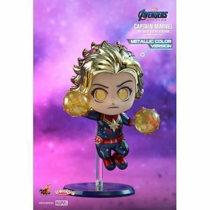 SW) Avengers 4 Endgame Captain Marvel Metallic Gold COSB591 Cosbaby Hot Toys