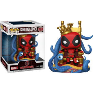 Deadpool - King Deadpool on Throne Metallic Deluxe