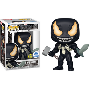 Venom - Venom with Mjolnir and Sword Glow-in-the-Dark Pop