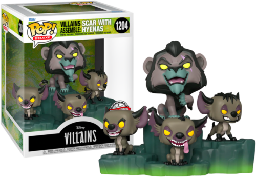 The Lion King Scar with Hyenas Pop! Vinyl Figure Deluxe #1204