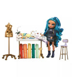 Rainbow High Dream & Design Fashion Studio Playset With Skyler Doll 40+ Pieces