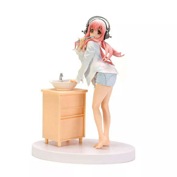 Super Sonico Daily Life Coverage Special Figure Morning Brushing Normal