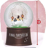 Final Fantasy XIV FF14 Glittering Snow Dome Snow Globe Figure Fat Cat