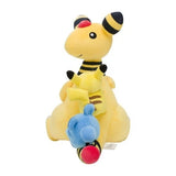 Pokemon Center Original Ampharos & Pikachu & Marill Plush Doll