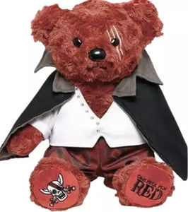 ONE PIECE Red Haired Shanks teddy bear plush toy doll