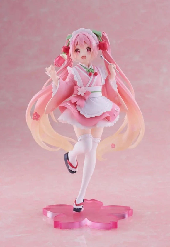 Taito Sakura Miku Coreful Figure Japanese Cafe Ver.