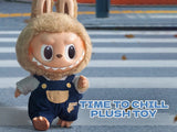 Authentic POP MART Labubu Time To Chill Vinyl Plush Doll Figure Monsters