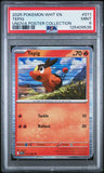 Tepig 011/086 Poster Collection Psa 9