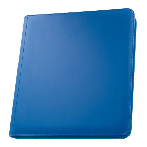 STEALTH 12 Pocket Zip Trading Card Binder - Blue