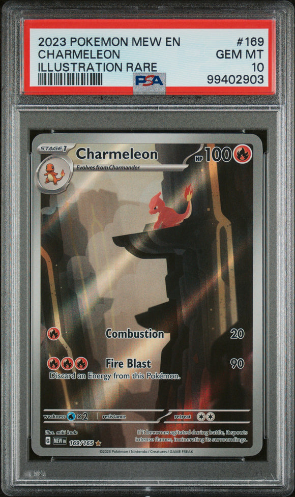 Charmeleon 169/165 Psa 10