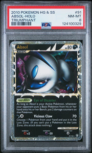 Absol - Holo 91/102 Psa 8
