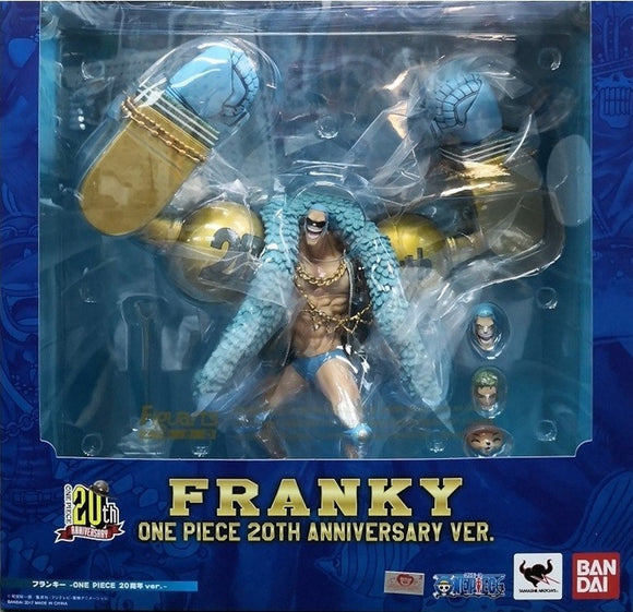 One Piece Franky 20Th Anniversary Ver. Figuarts Zero Figure bandai