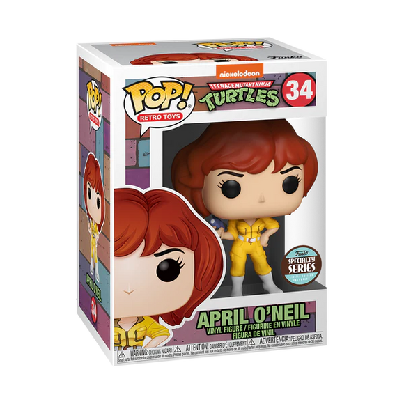 Teenage Mutant Ninja Turtles (TV 1987) - April O'Neil Retro Pop! Vinyl
