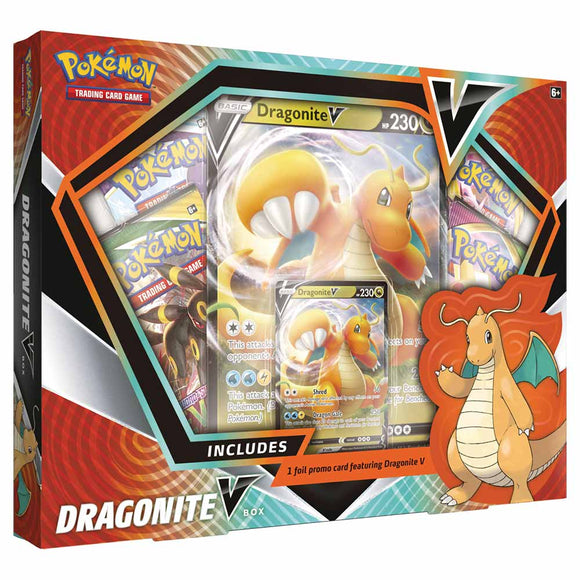 Pokemon TCG Trading Card Game Dragonite/Hoopa V Box