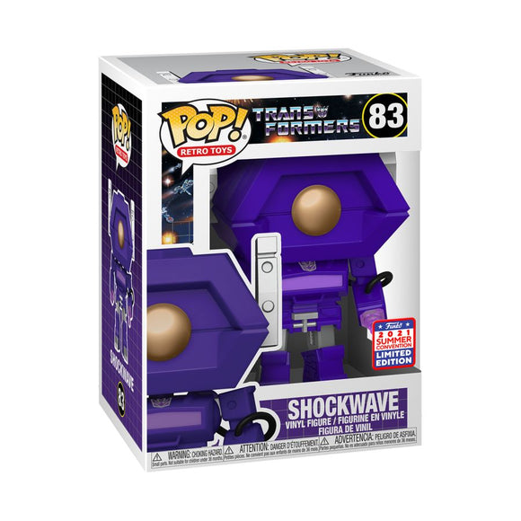 Transformers (TV) - Shockwave SDCC 2021 US Exclusive Pop! Vinyl [RS]