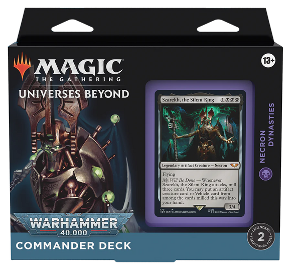 WARHAMMER 40,000 – COMMANDER DECK ( Necron Dynasties )