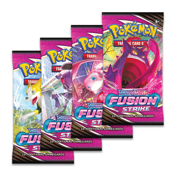 Pokemon Fusion Strike Booster Pack Sealed Sword & Shield Pokemon Cards