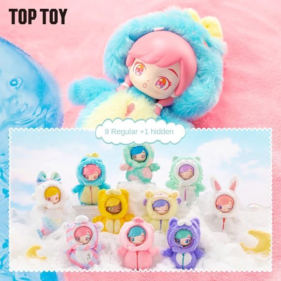 TOPTOY LALA Animal Pleasant Dream Series Blind Box Toys Kawaii Action Figure Cute Plush Doll Girl Christmas Gifts Mystery Box
