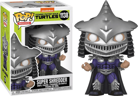 Teenage Mutant Ninja Turtles 2 - Super Shredder Metallic US Exclusive Pop! Vinyl [RS]