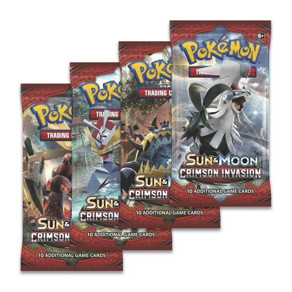 POKEMON - SUN & MOON CRIMSON INVASION BOOSTER PACK