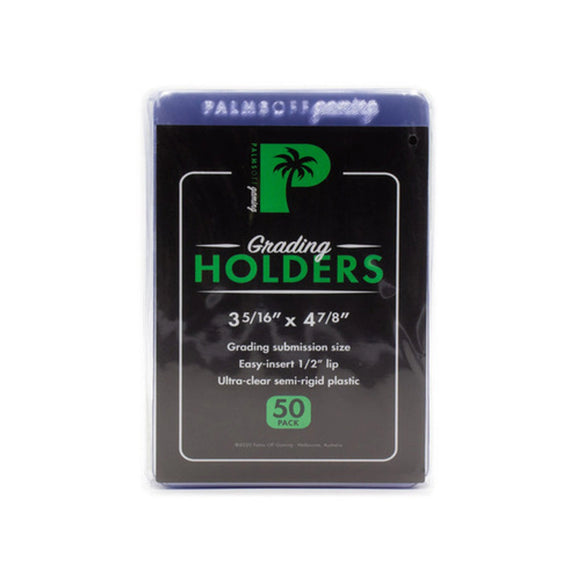 Palms Off Gaming Grading Card Holders - 50 Pack