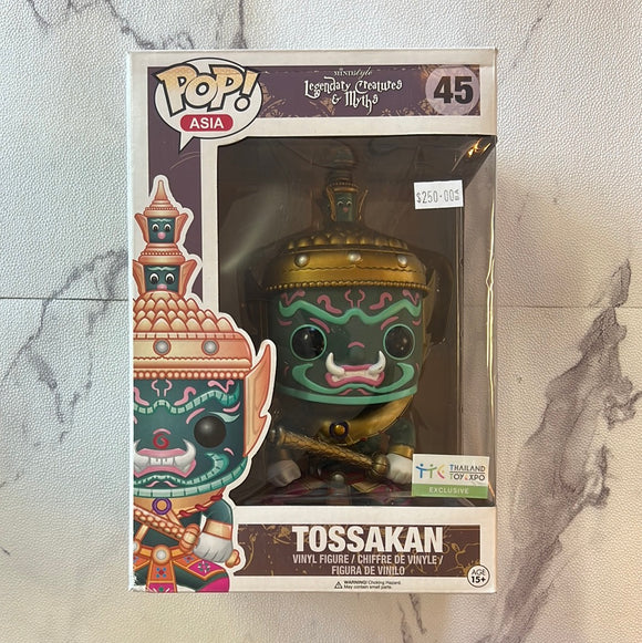 Funko PoP Tossakan #45 Legendary Creatures Thailand Exclusive Asia Monster