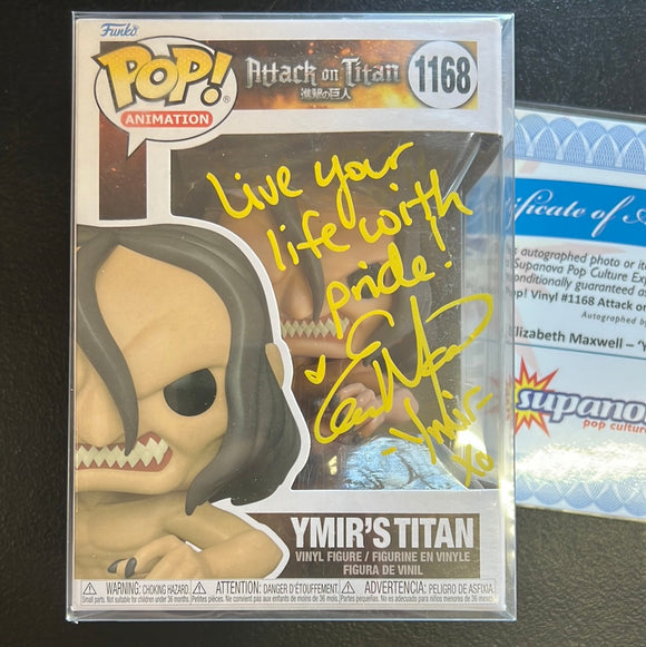Signed Ymir's Titan #1168 Attack on Titan