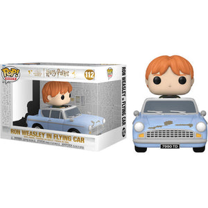 Harry Potter - Ron Weasley in Flying Car Pop! Rides Vinyl Figure