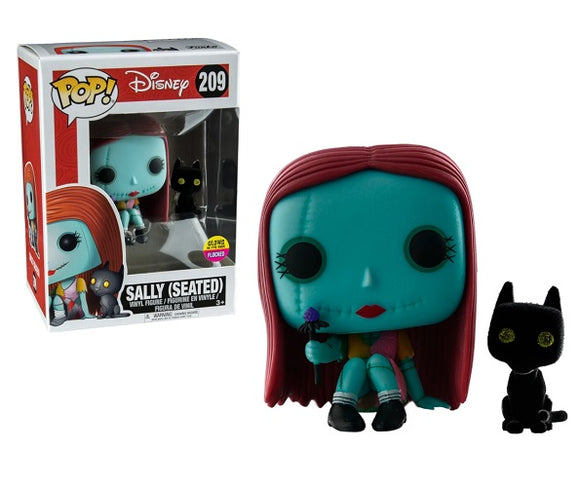The Nightmare Before Christmas Sally (Seated) Glow Flocked