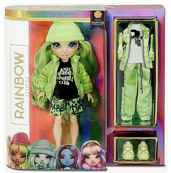 Rainbow High Jade Hunter Green Fashion Doll with 2 Outfits