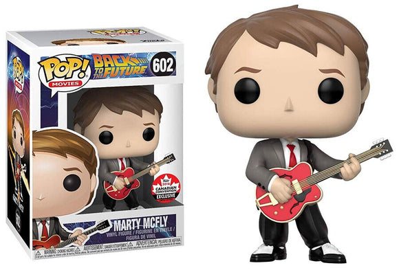 Back To The Future Marty Mcfly Guitar Exclusive Funko Pop! Vinyl Figure #602