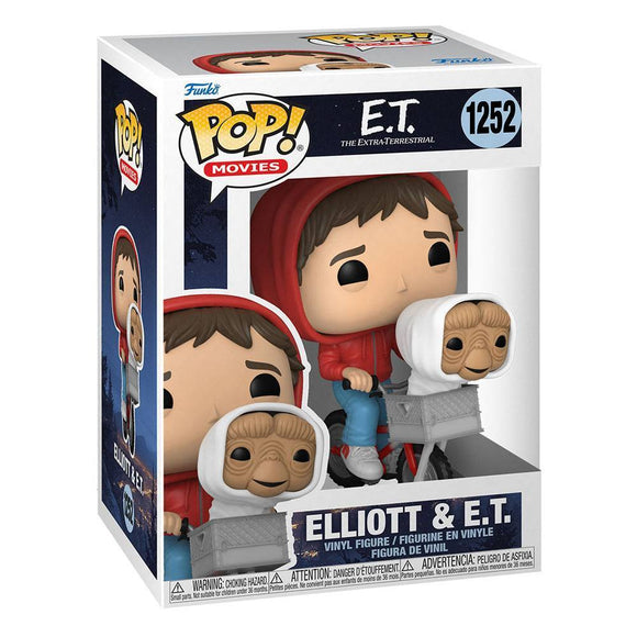 E.T. the Extra-Terrestrial - Elliot & E.T. in Bike Basket Pop! Vinyl #1252