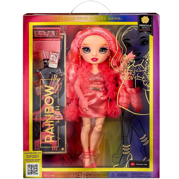 Rainbow High Series 5 Priscilla Perez Pink Fashion Doll NIB