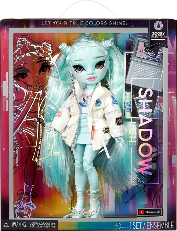 Rainbow High Shadow High Zooey Electra Fashion Doll & Accessories