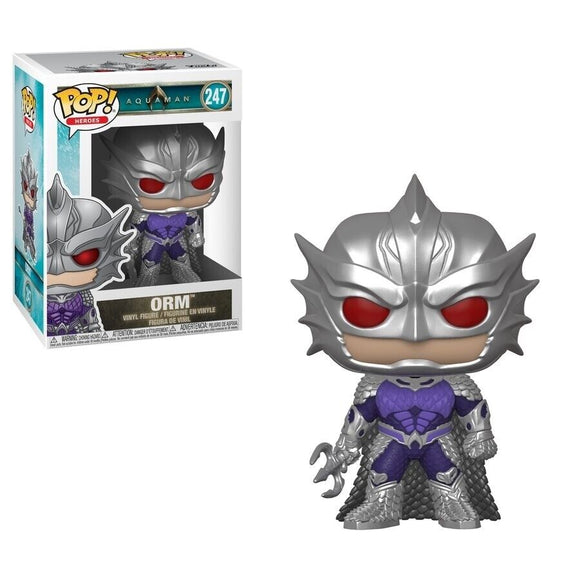 Pop! Figure Aquaman 10cm Orm #247 Vinyl Funko