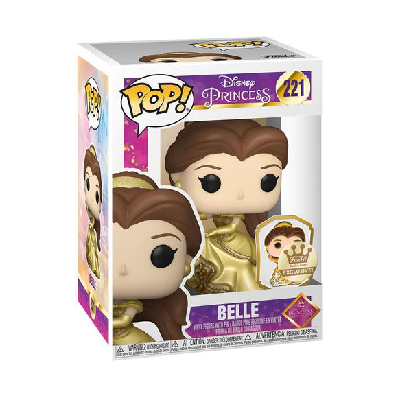 BELLE (GOLD) WITH PIN - ULTIMATE PRINCESS COLLECTION