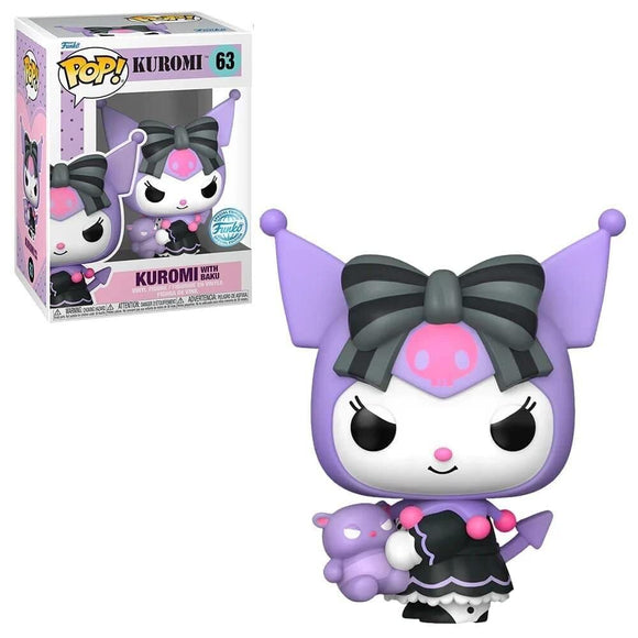 Sanrio - Kuromi with Baku US Exclusive Pop! Vinyl [RS]