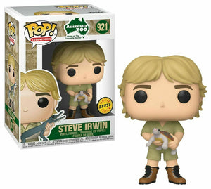 Crocodile Hunter - # 921 - Steve Irwin CHASE with Turtle Funko Pop! Vinyl