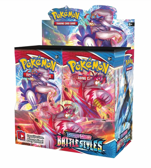 POKEMON TCG Sword and Shield Battle Styles Booster