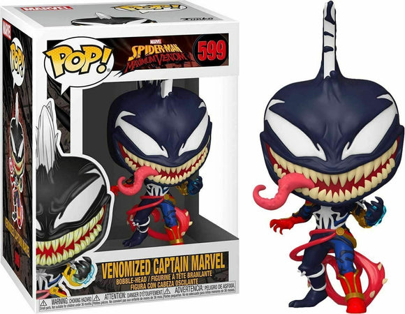 MARVEL VENOMIZED – 599 - CAPTAIN MARVEL - FUNKO POP!