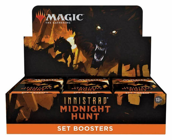 Magic The Gathering MTG Innistrad Midnight Hunt Set Booster Sealed Box